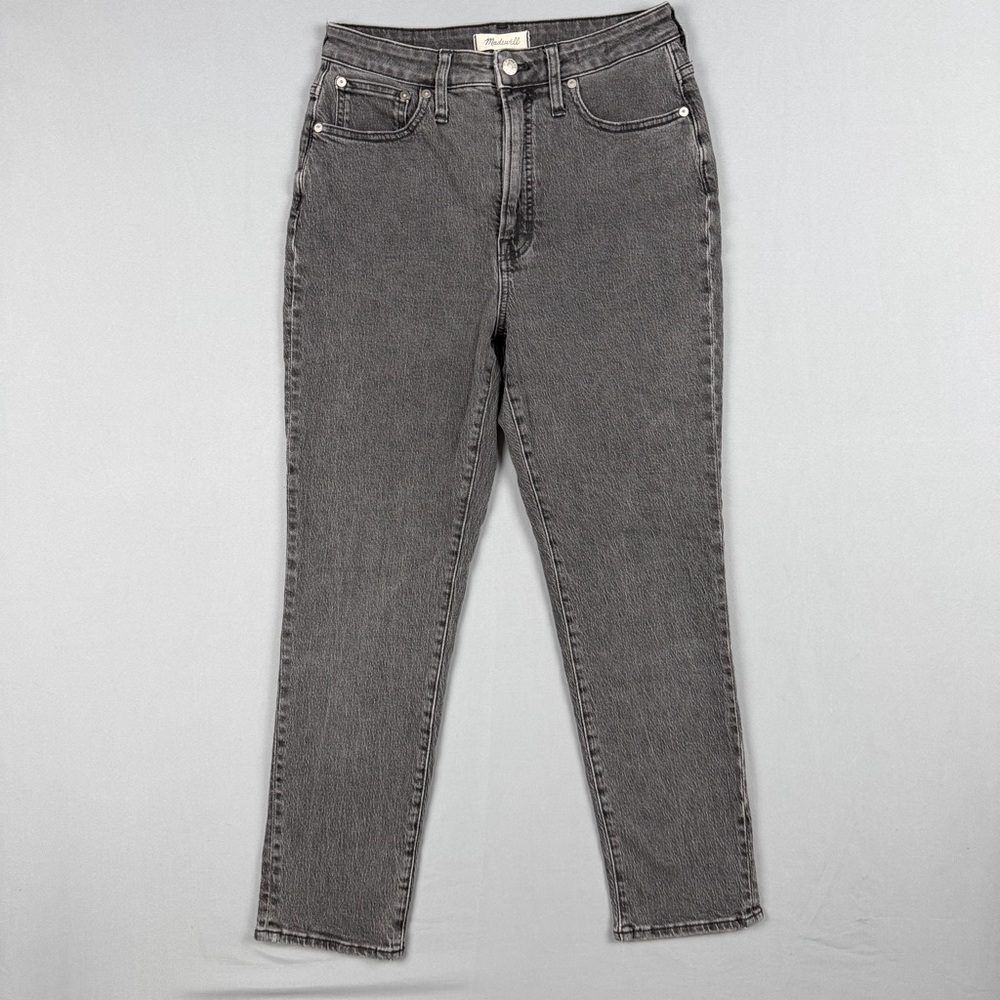 Madewell Curvy Perfect Vintage High Rise Straight Jeans 28